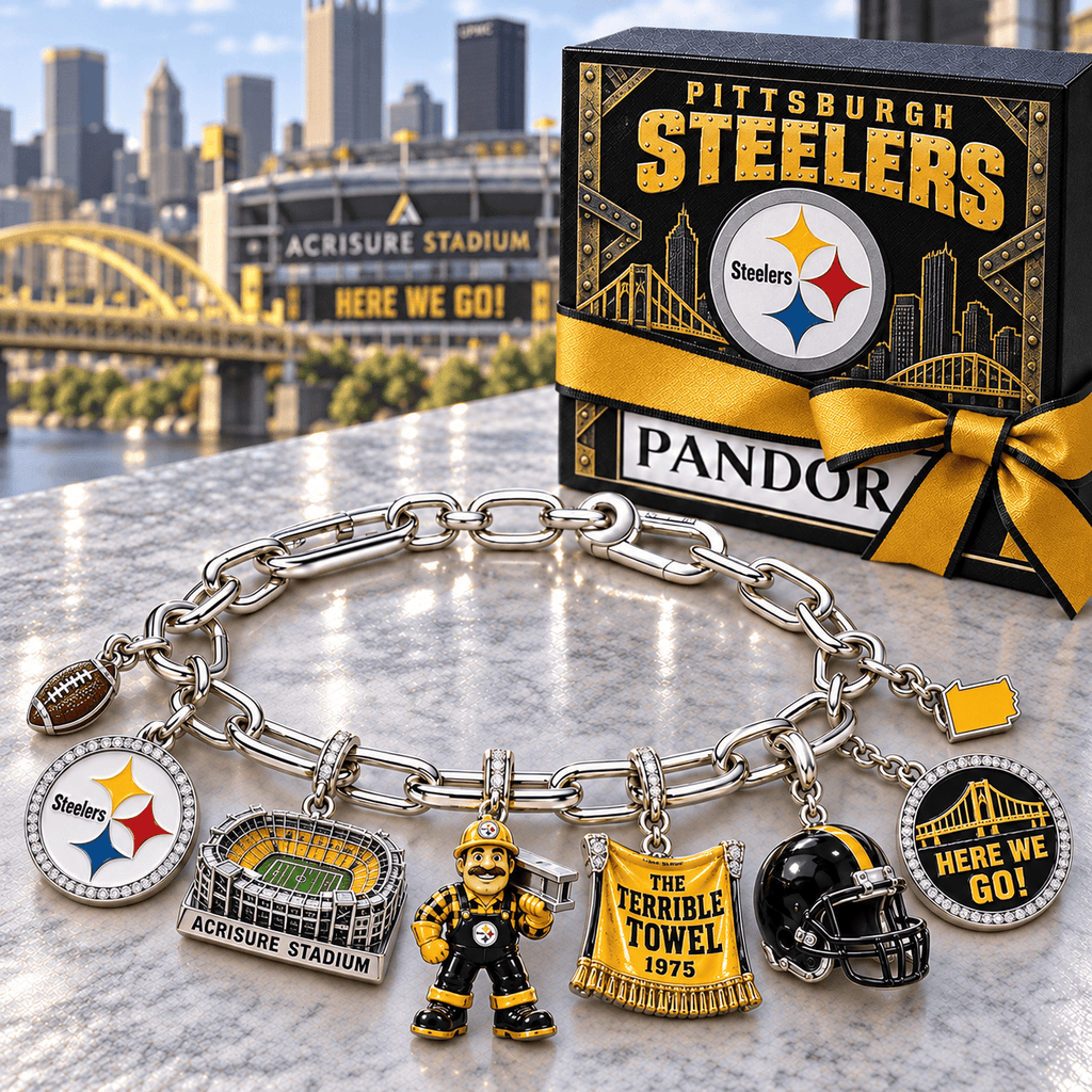 PBS Silver Charm Bracelet Set NTVA