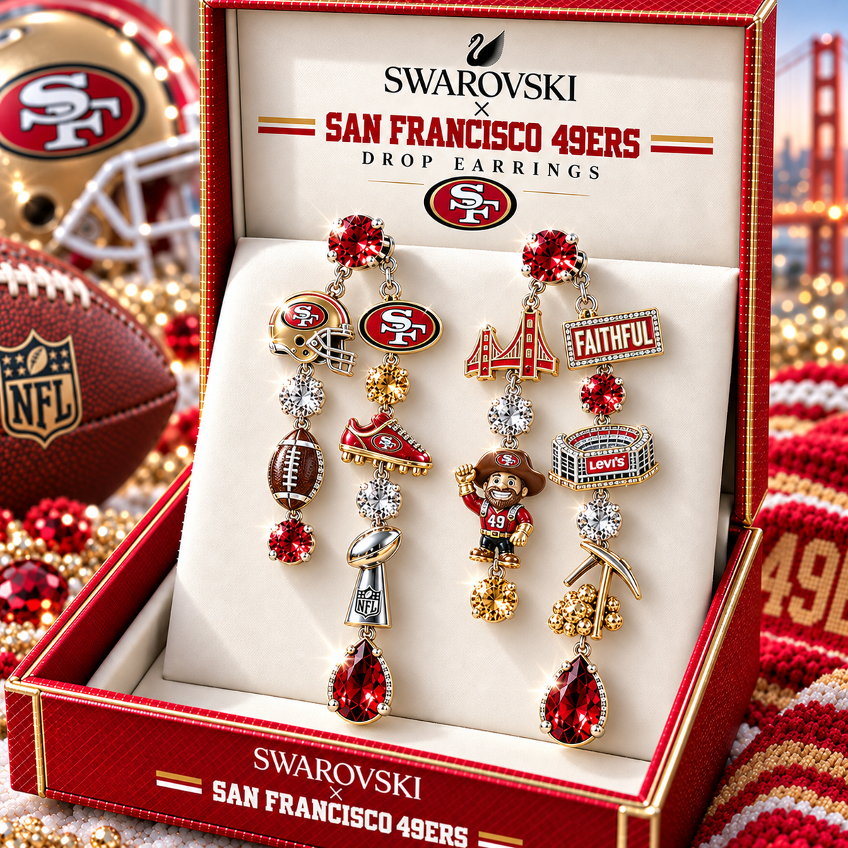 Premium SF49 Dangle Earrings NTNA