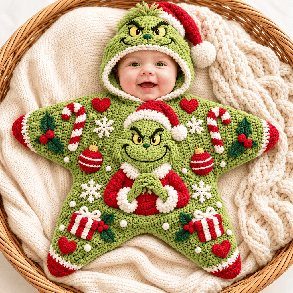 TGR Crocheted baby romper BMD